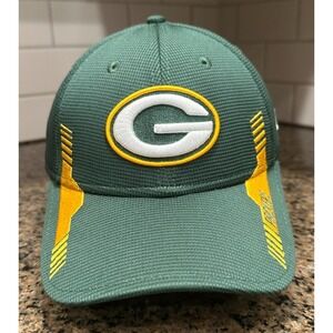 Green Bay Packers Reebok Hat Cap Snapback Adjustable Green NFL Football